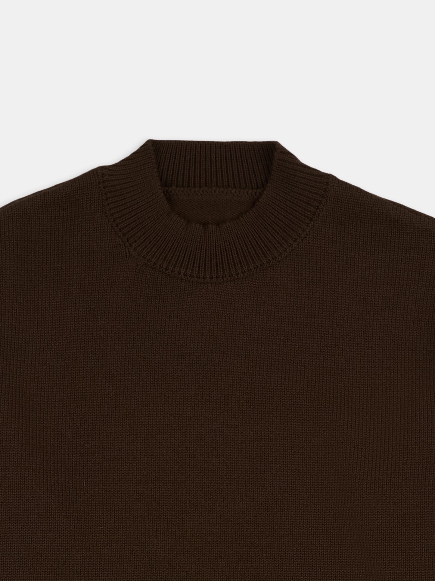 Pimlico Crew Knit in Chocolate