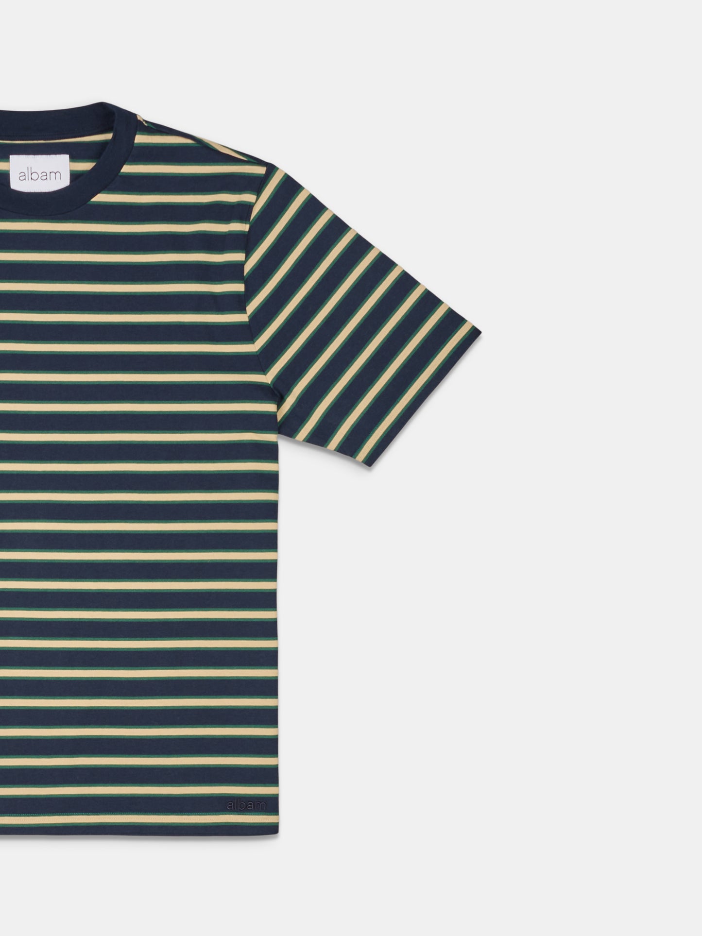 Tame Stripe T-Shirt in Dark Navy