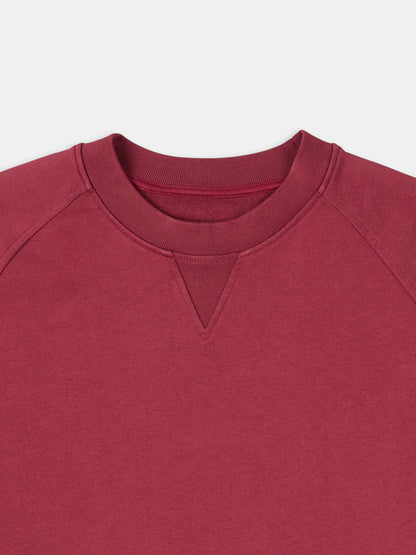 Avon Sweatshirt in Deep Claret