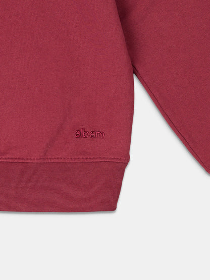 Avon Sweatshirt in Deep Claret