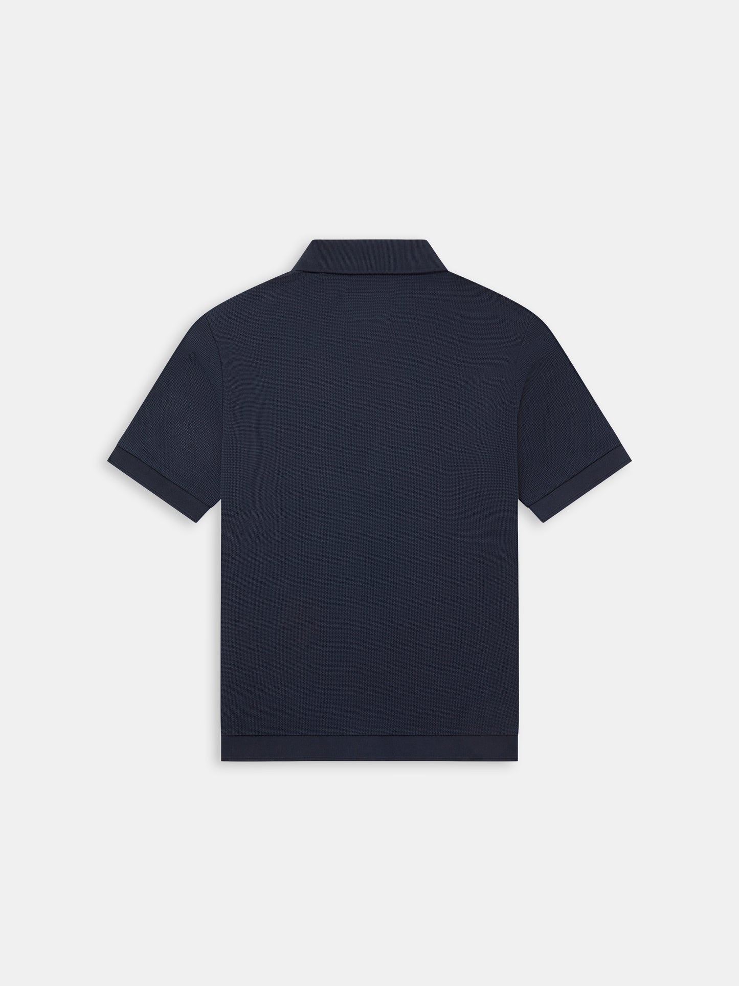 Button Through Top in Dark Navy