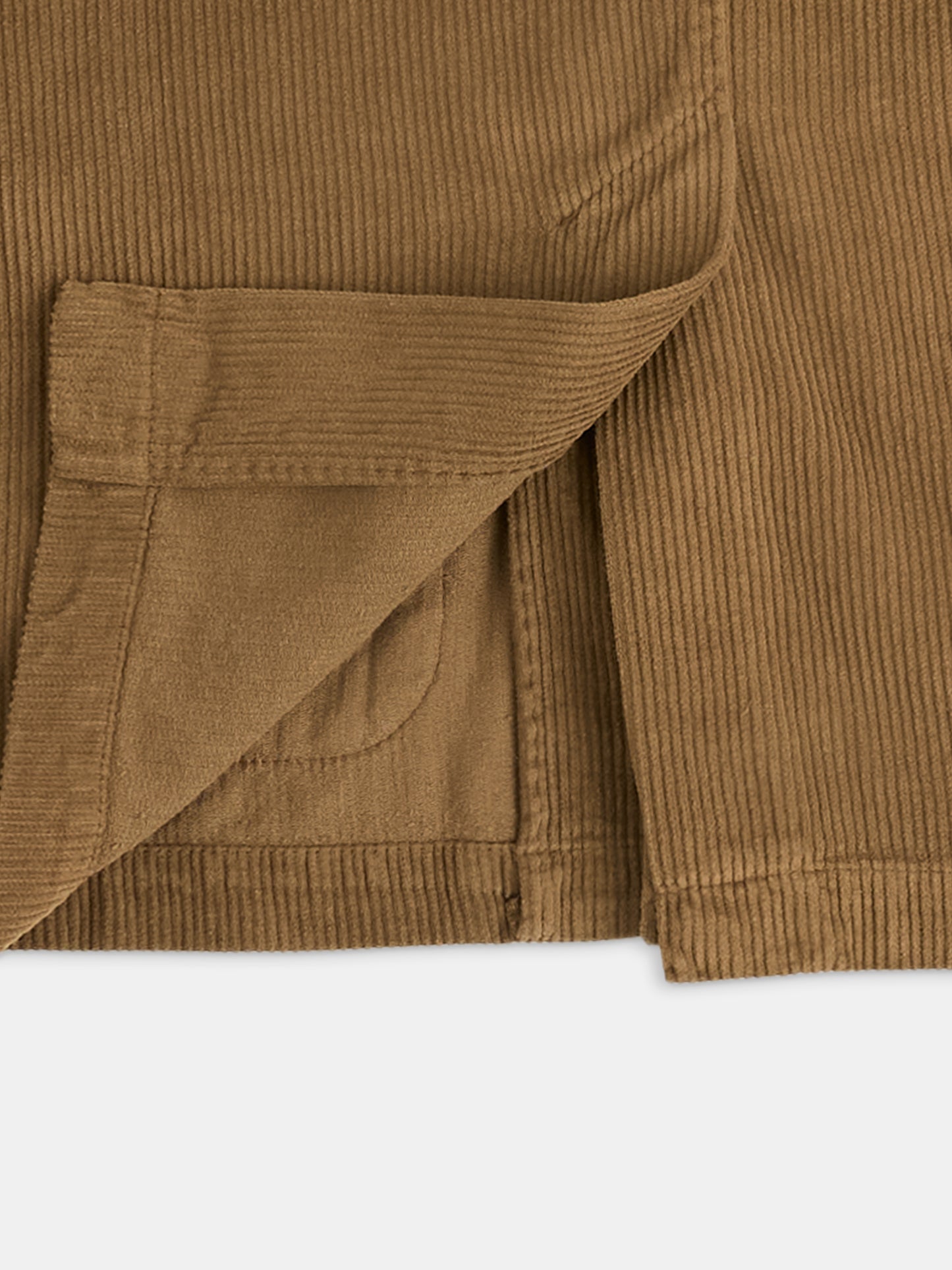 Needlecord Fairfax Blazer in Tobacco