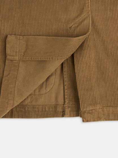 Needlecord Fairfax Blazer in Tobacco