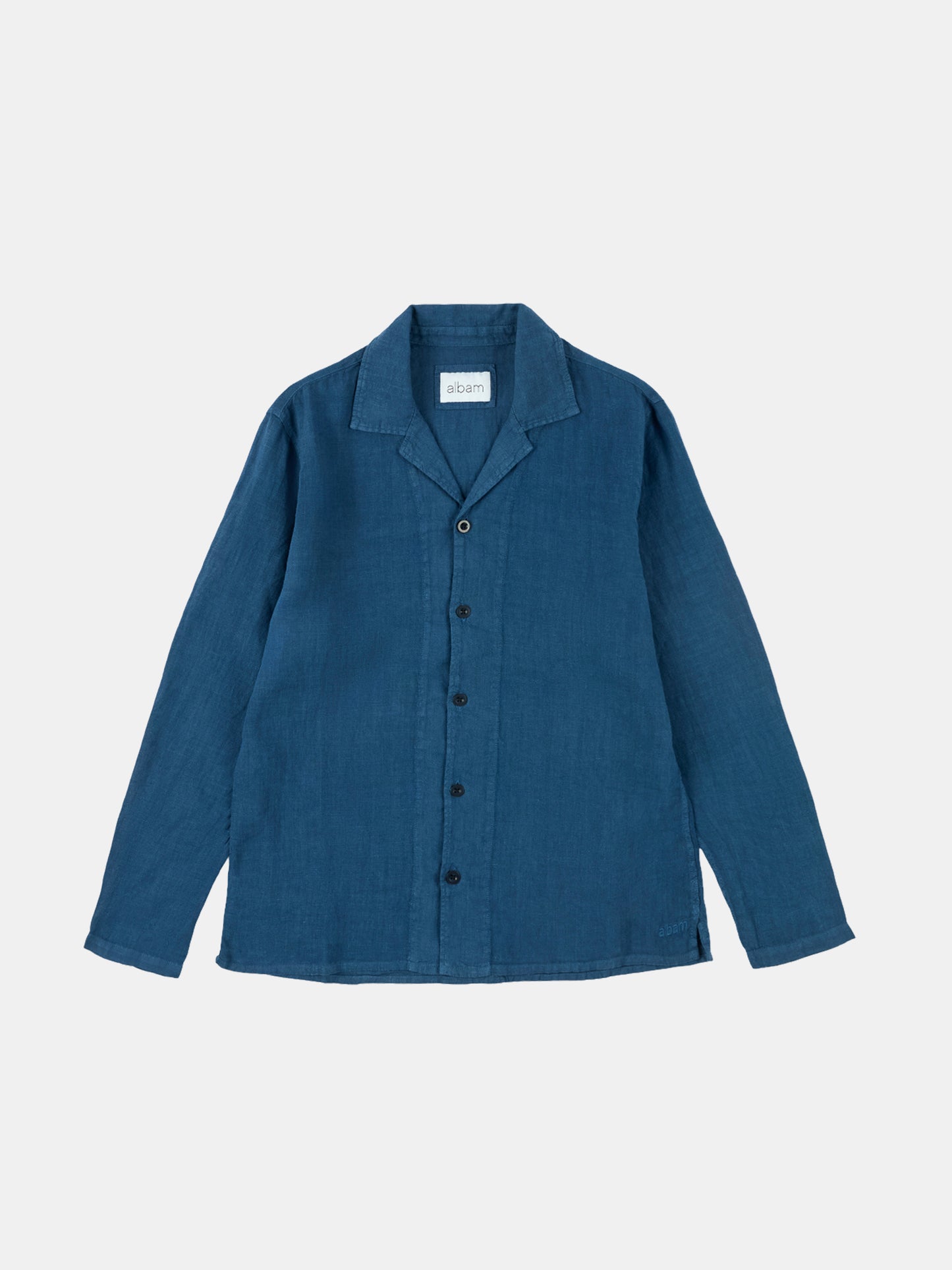 Linen Hyde Shirt in Indigo