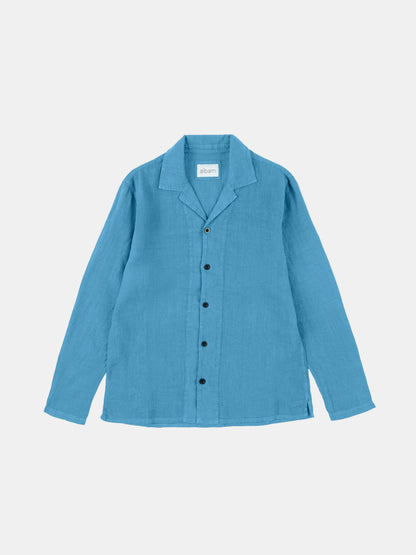 Linen Hyde Shirt in Blue