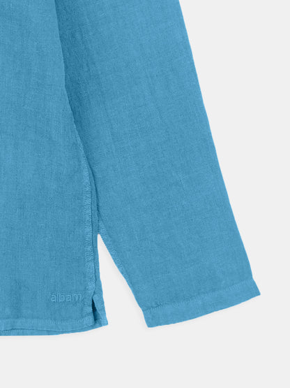 Linen Hyde Shirt in Blue