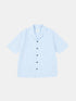 Oxford Stripe Fenton Shirt in Pale Blue