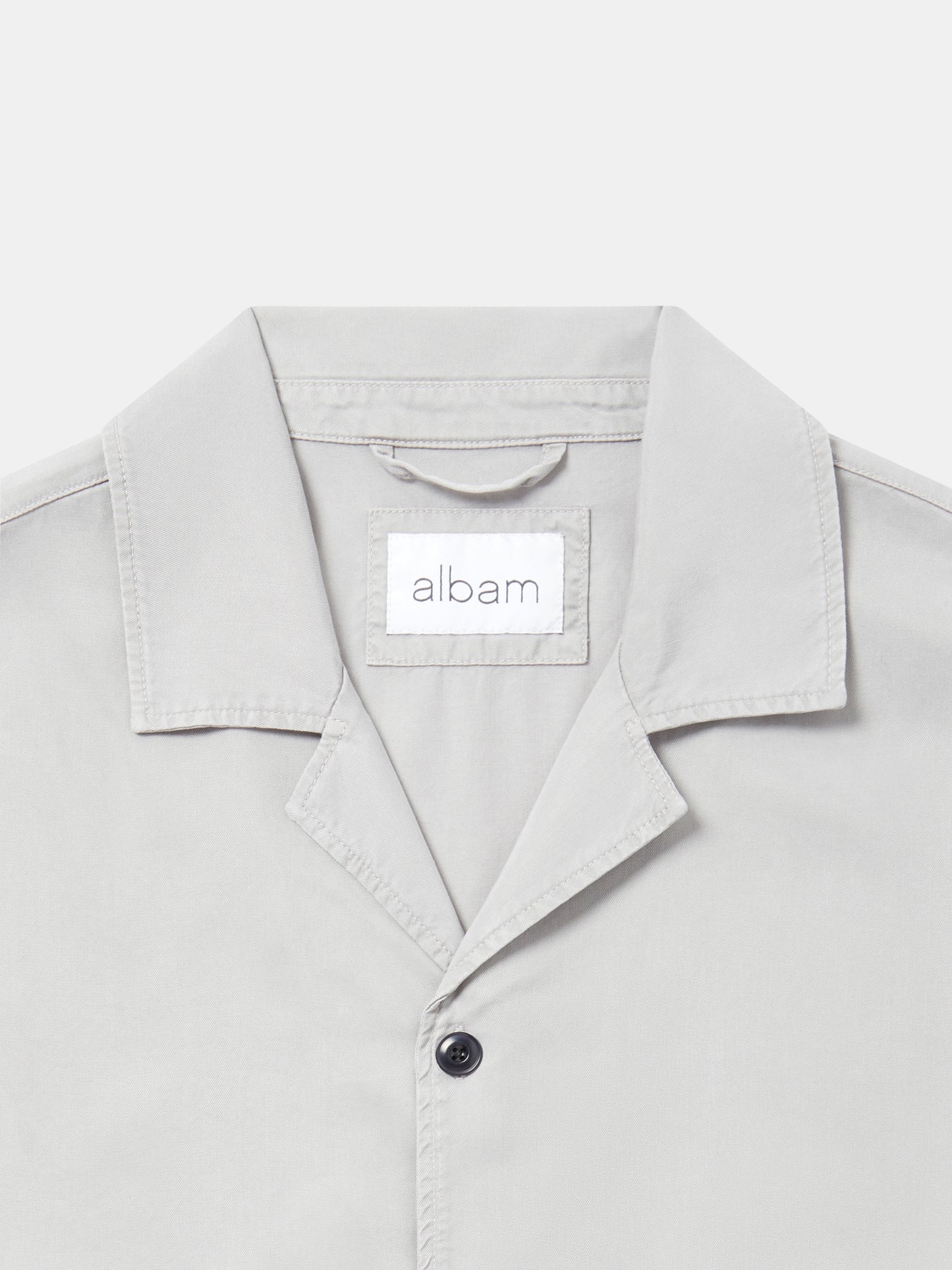 Bowling Shirt in Light Grey