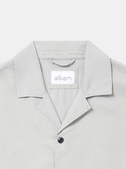 Bowling Shirt in Light Grey