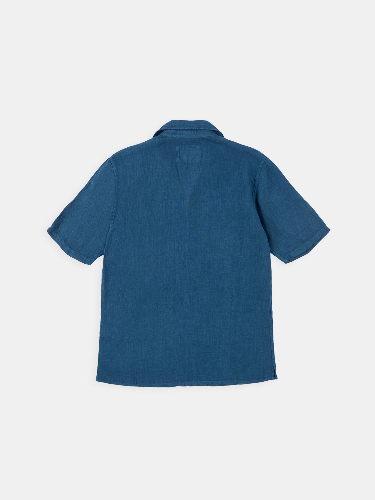 Linen Holland Shirt in Indigo
