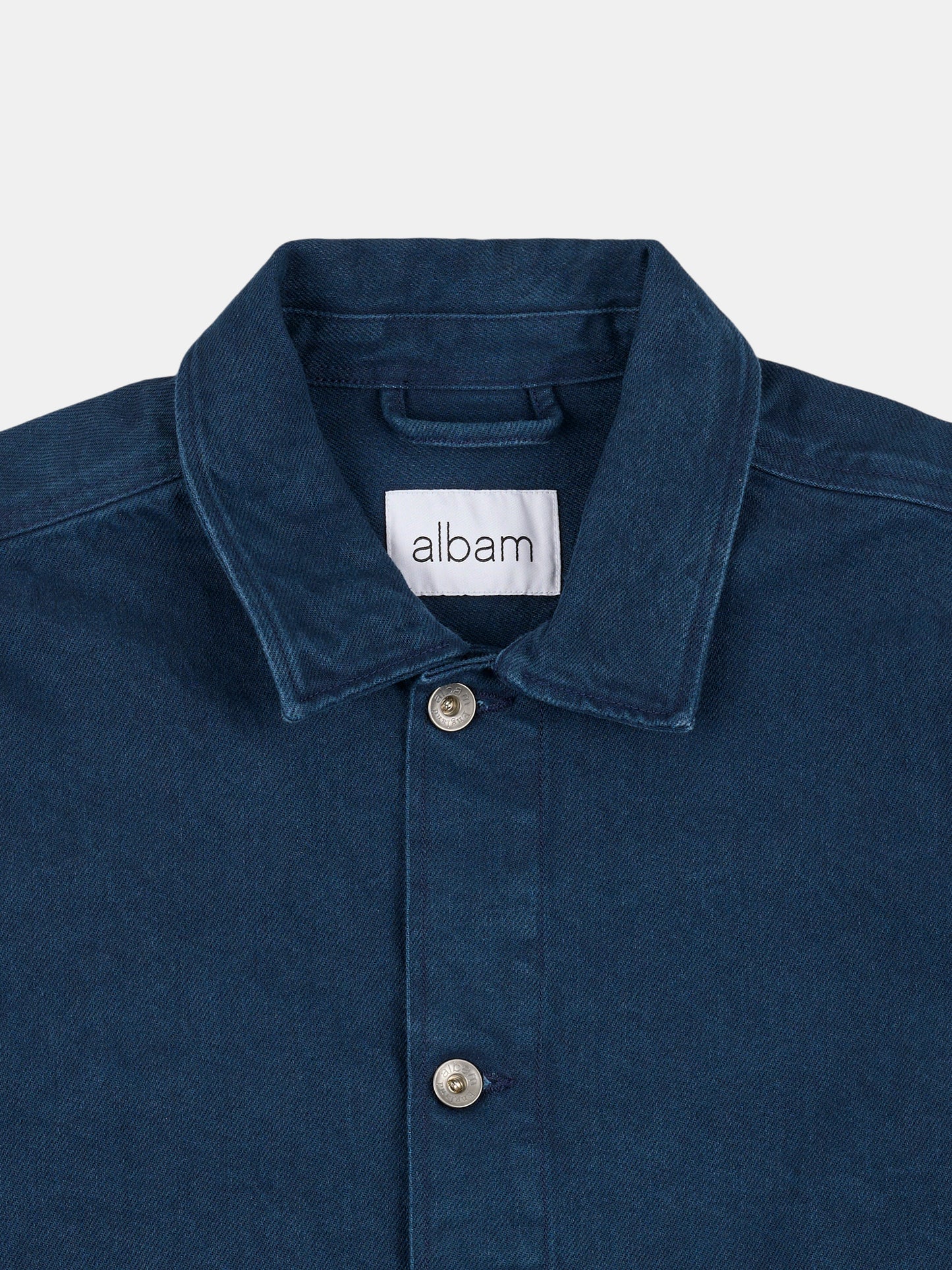 Forge Washed Twill Jacket in Dark Navy