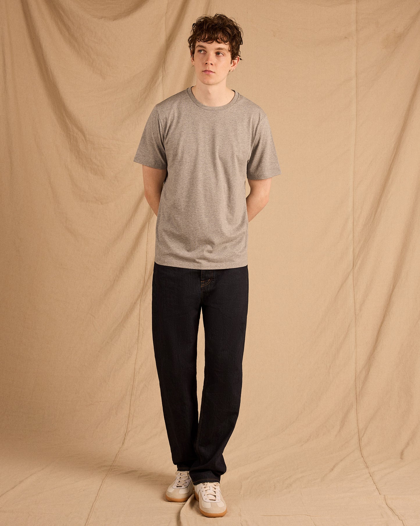Classic T-Shirt in Grey Marl
