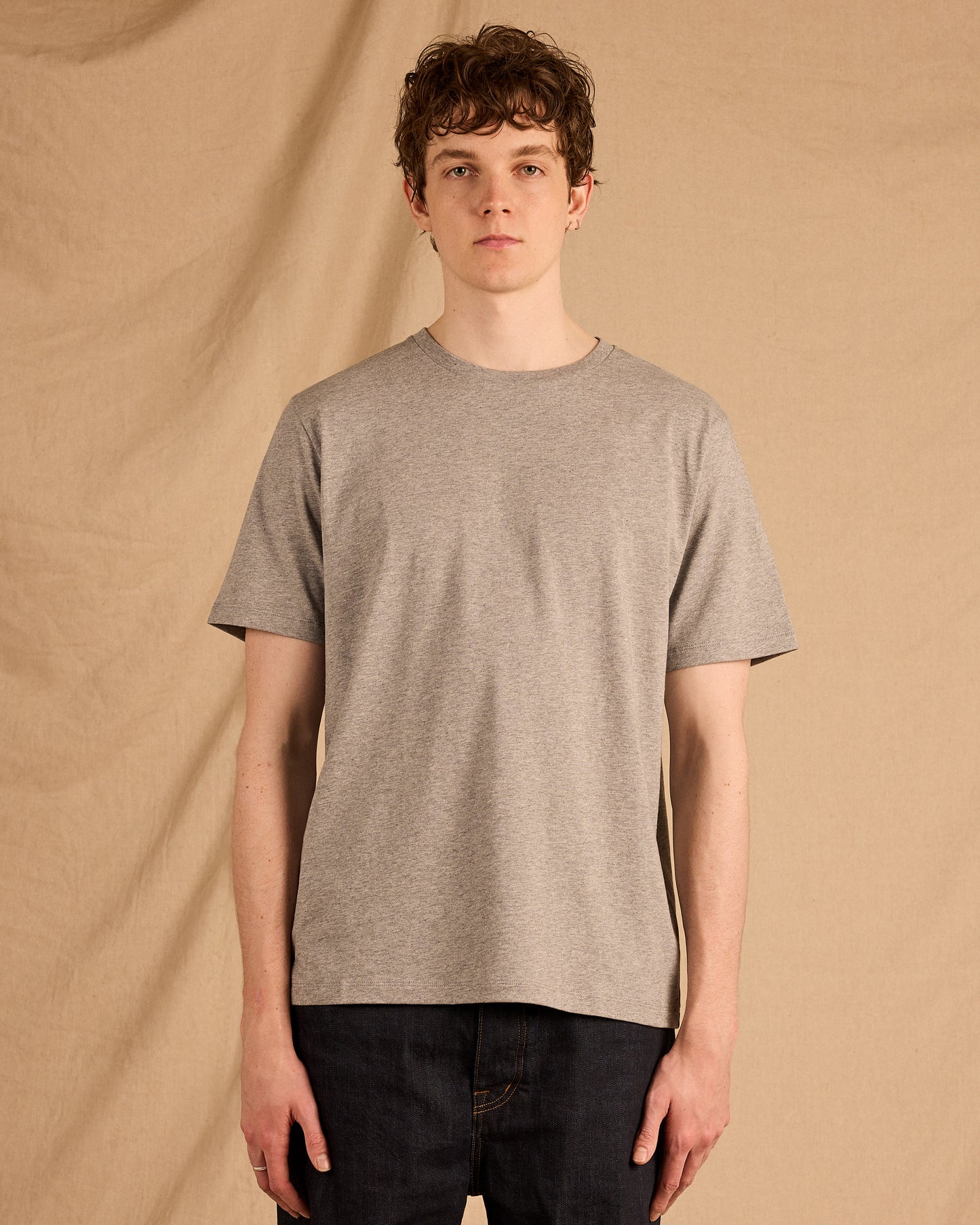 Classic T-Shirt in Grey Marl