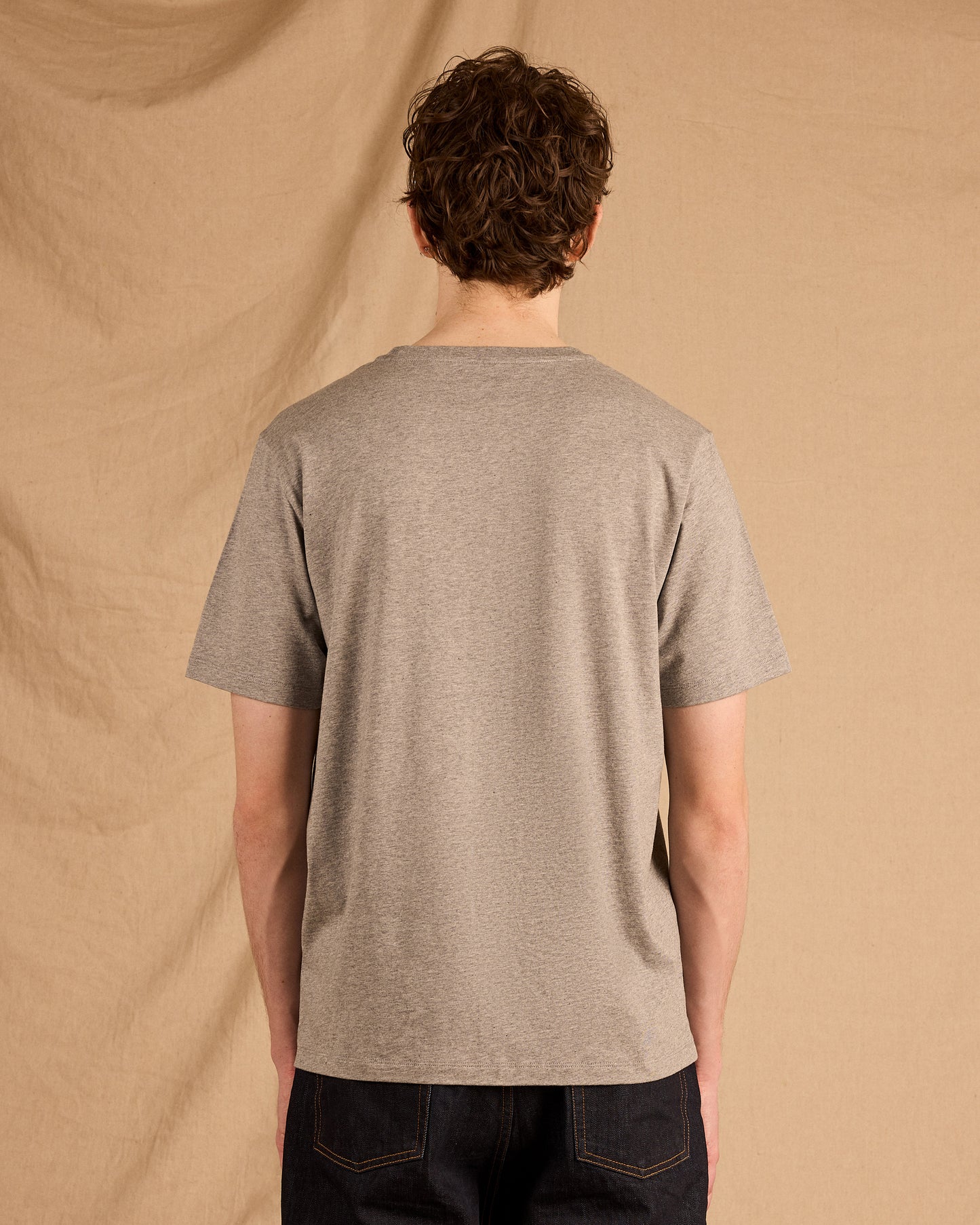 Classic T-Shirt in Grey Marl
