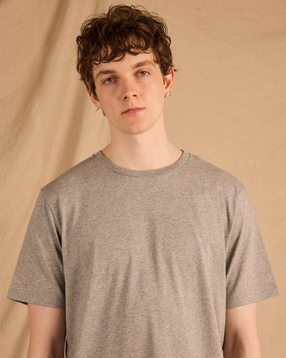 Classic T-Shirt in Grey Marl