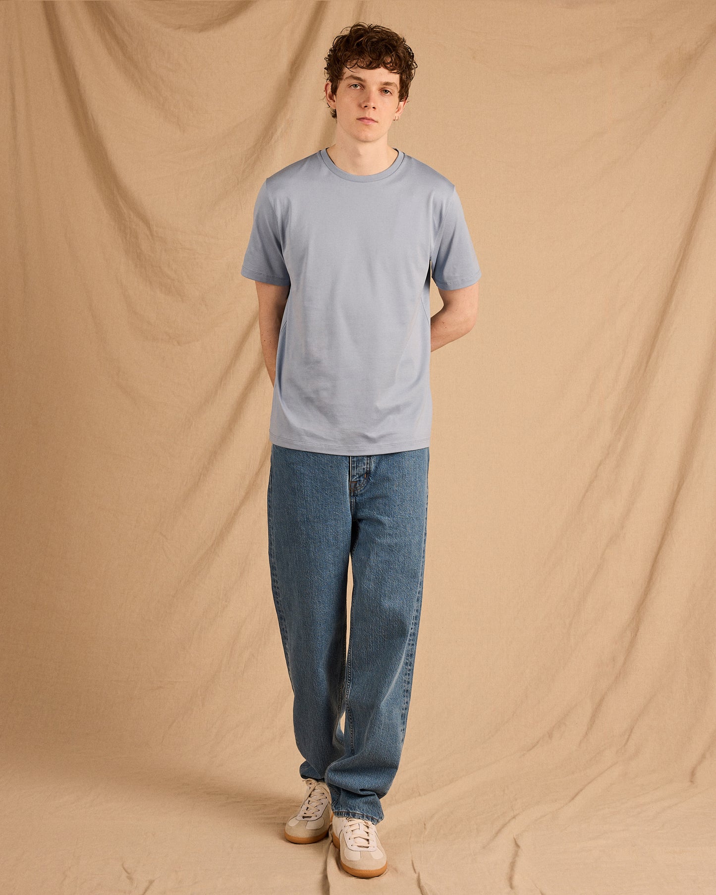 Classic T-Shirt in Petrol Blue