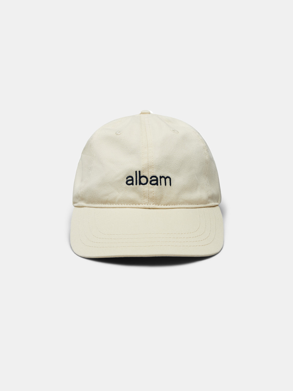 Edgware Logo Cap in Ecru