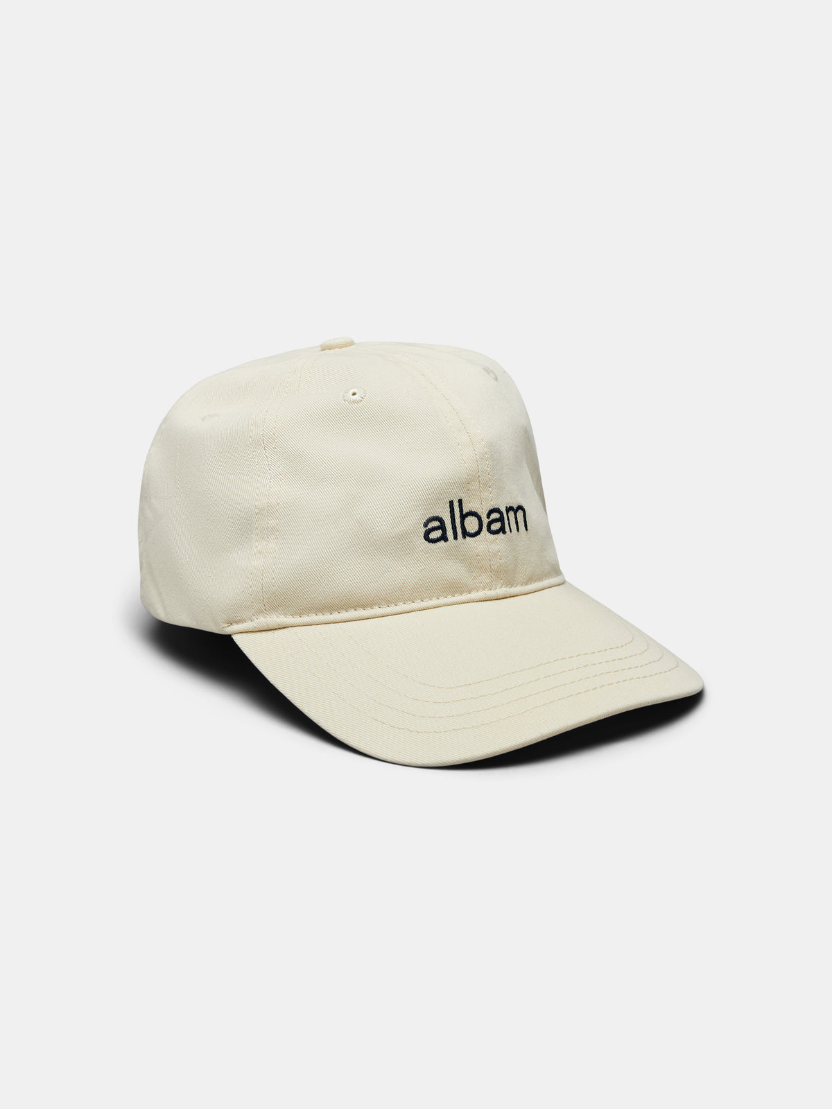 Edgware Logo Cap in Ecru