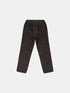 Cord Judd Drawstring Trouser in Charcoal