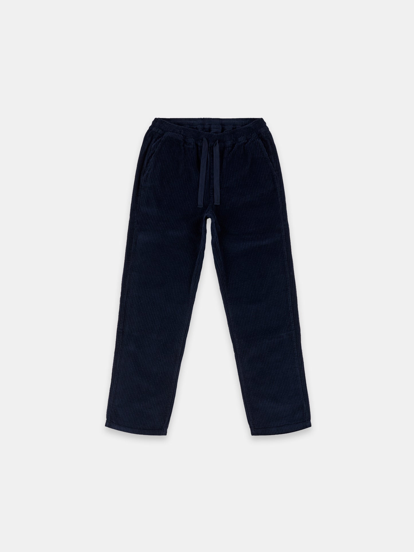 Cord Judd Drawstring Trouser in Dark Navy