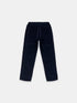 Cord Judd Drawstring Trouser in Dark Navy