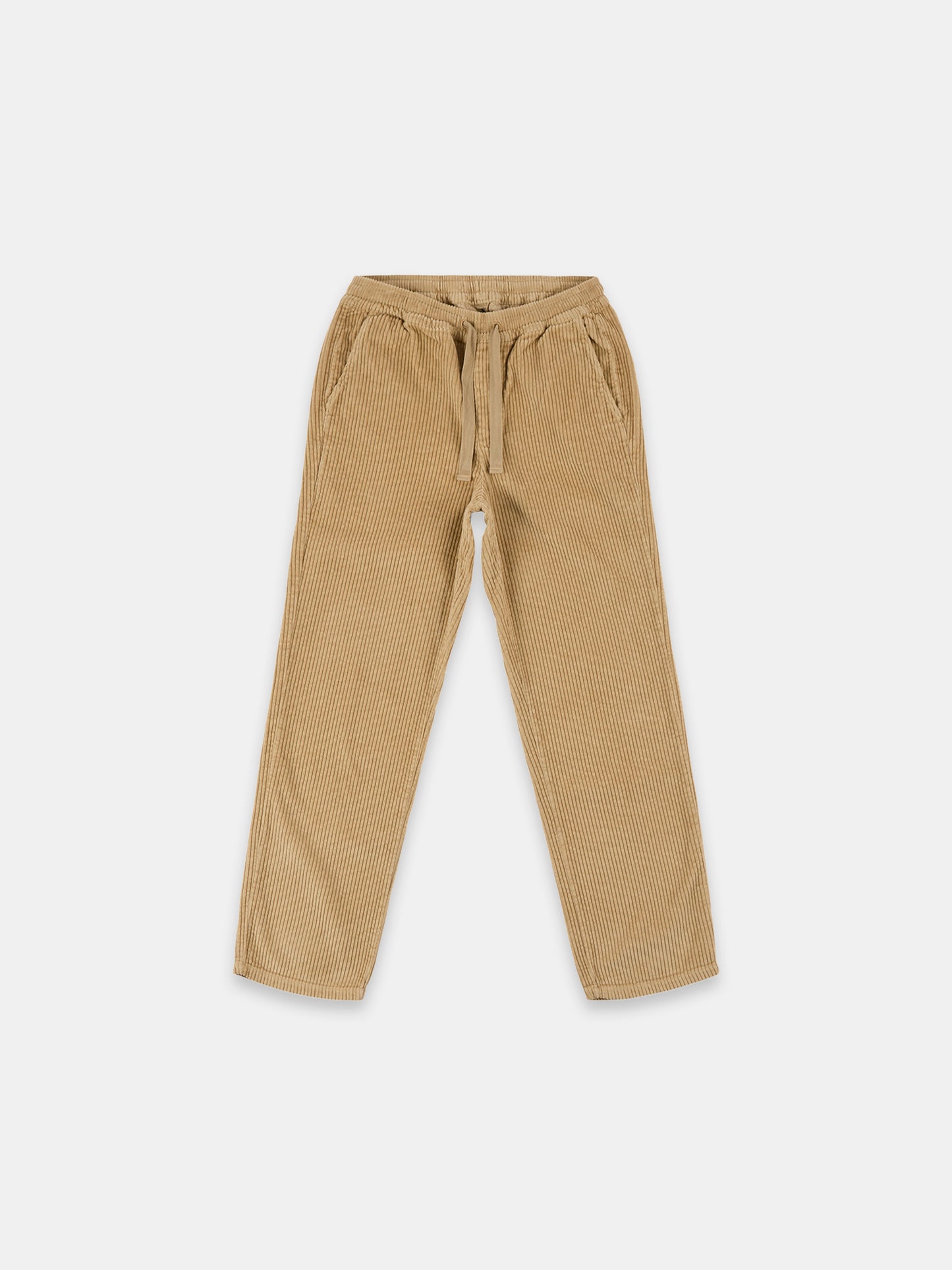 Cord Judd Drawstring Trouser in Stone