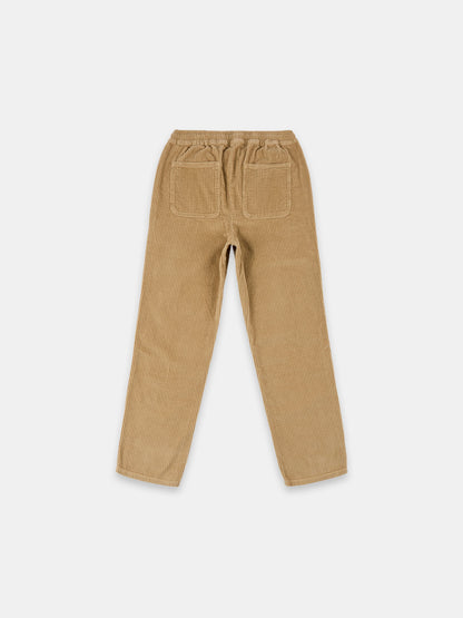 Cord Judd Drawstring Trouser in Stone