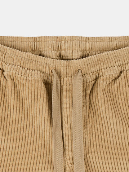 Cord Judd Drawstring Trouser in Stone