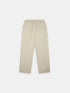 Poplin Drawstring Trouser in Vintage Khaki