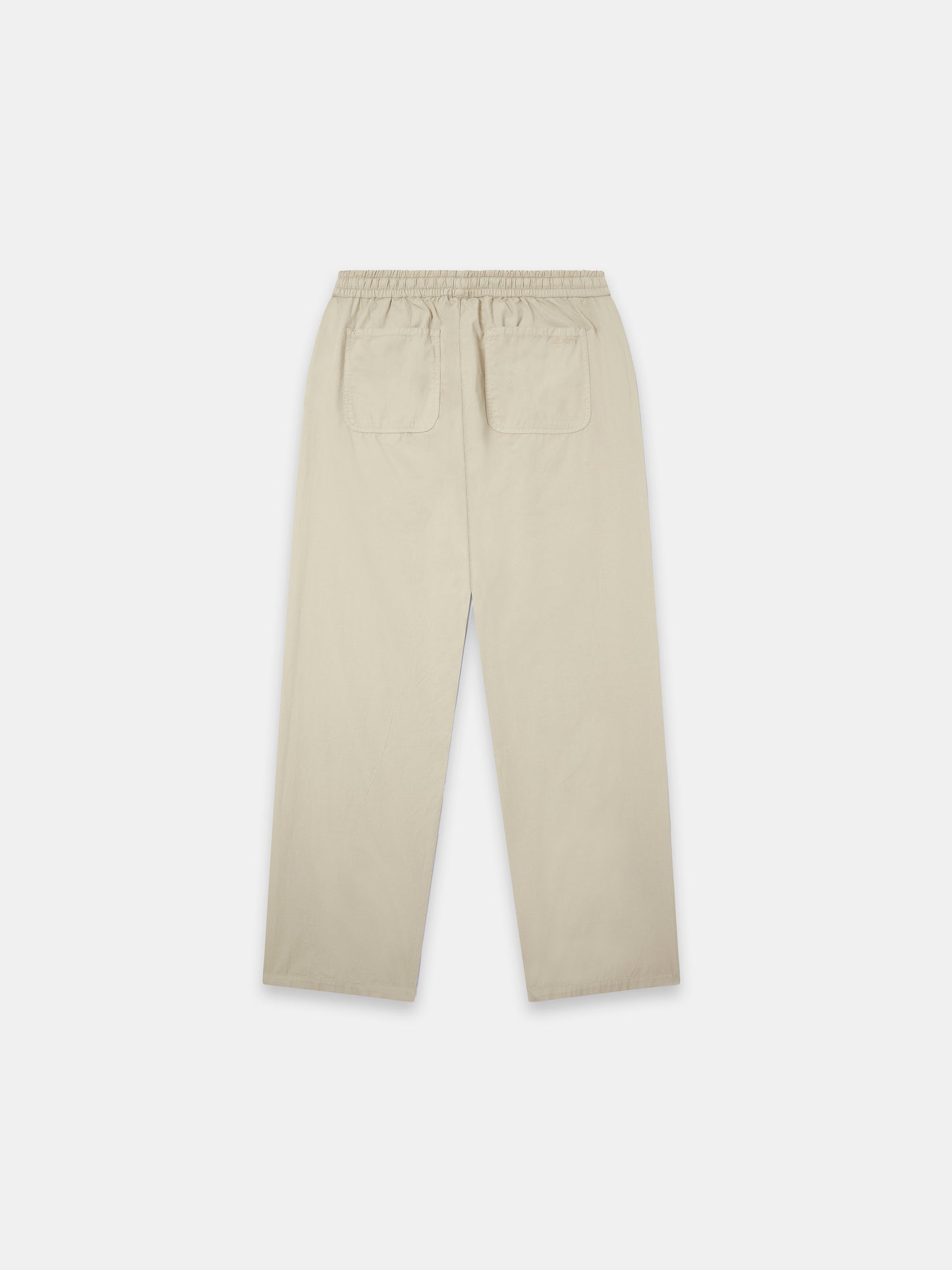 Poplin Drawstring Trouser in Vintage Khaki