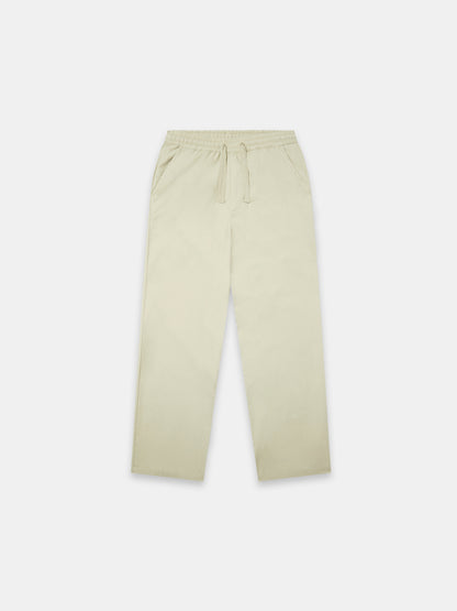 Poplin Drawstring Trouser in Eucalyptus