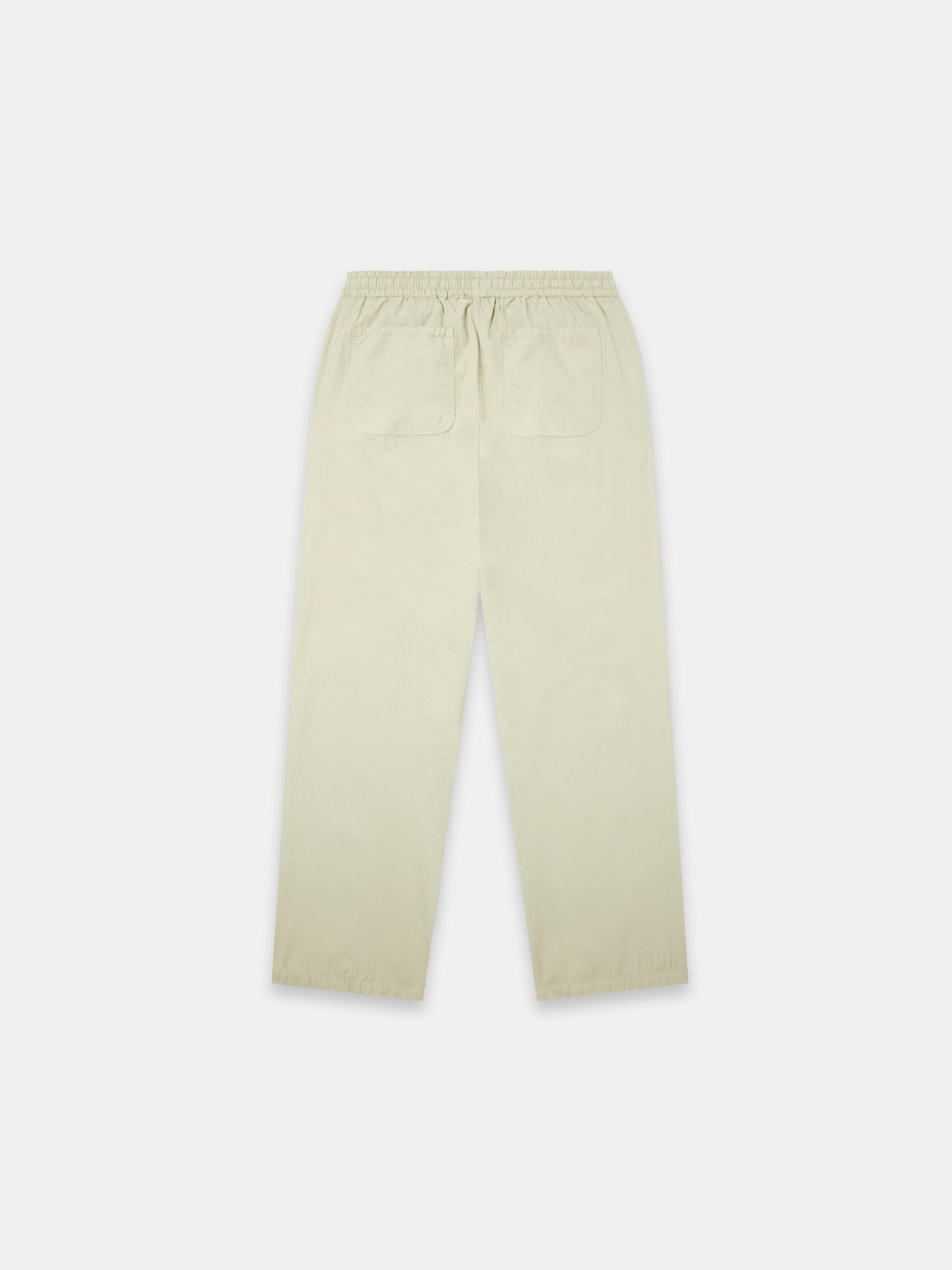 Poplin Drawstring Trouser in Eucalyptus