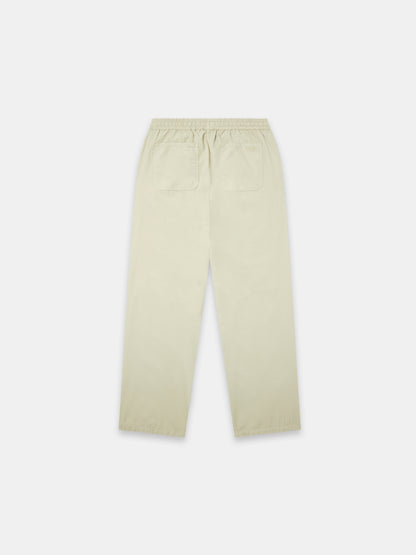 Poplin Drawstring Trouser in Eucalyptus