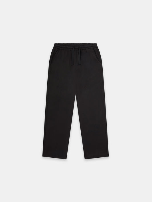 Judd Drawstring Trouser in Black
