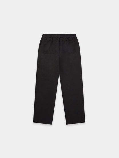 Judd Drawstring Trouser in Black