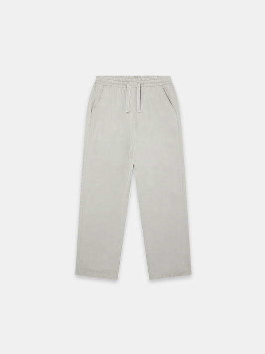 Judd Drawstring Trouser in Light Grey