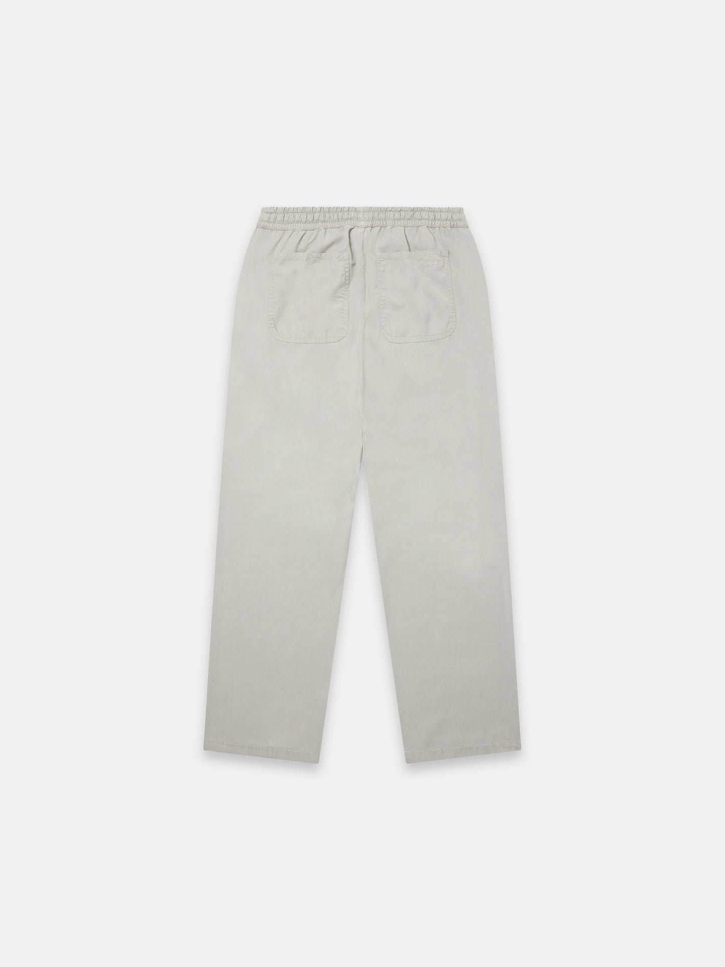 Judd Drawstring Trouser in Light Grey