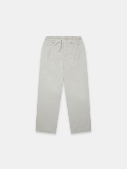 Judd Drawstring Trouser in Light Grey