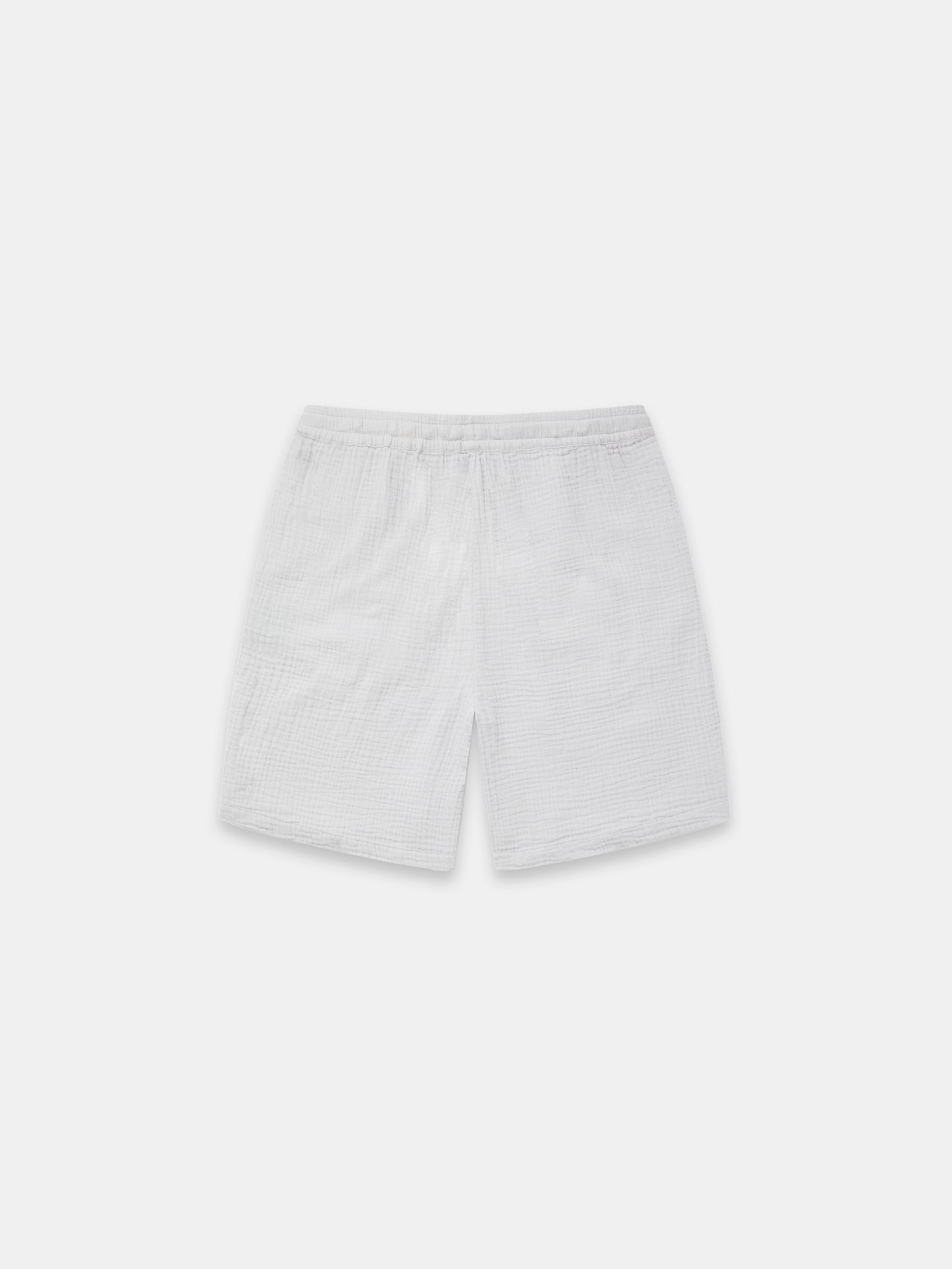 Crinkle Short in Light Grey
