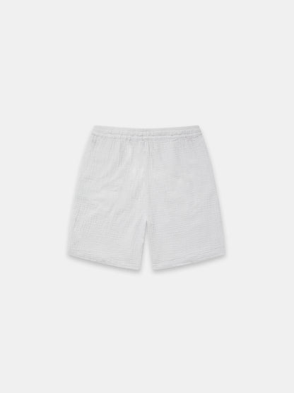 Crinkle Short in Light Grey