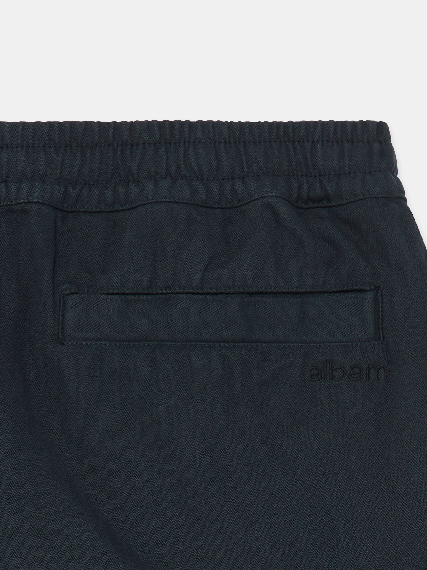 Herringbone Shorts in Kelp Green