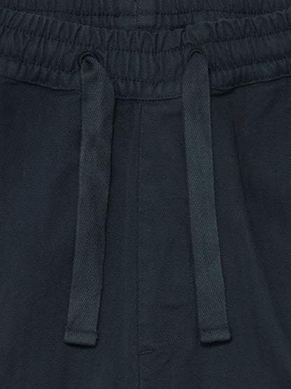 Herringbone Shorts in Kelp Green