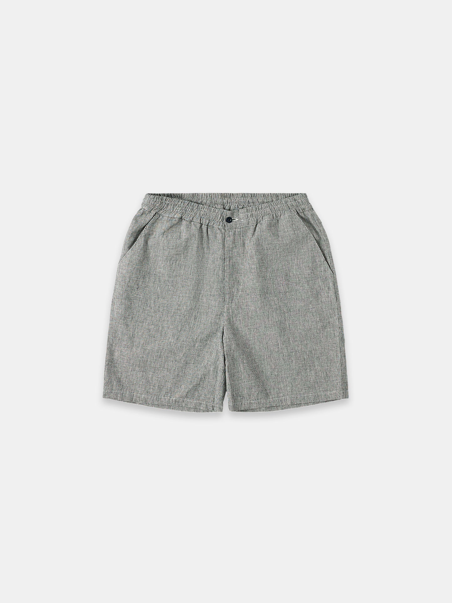 Houndstooth Standed Short in Black & Ecru