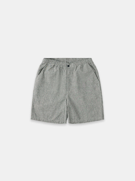 Houndstooth Standed Short in Black & Ecru