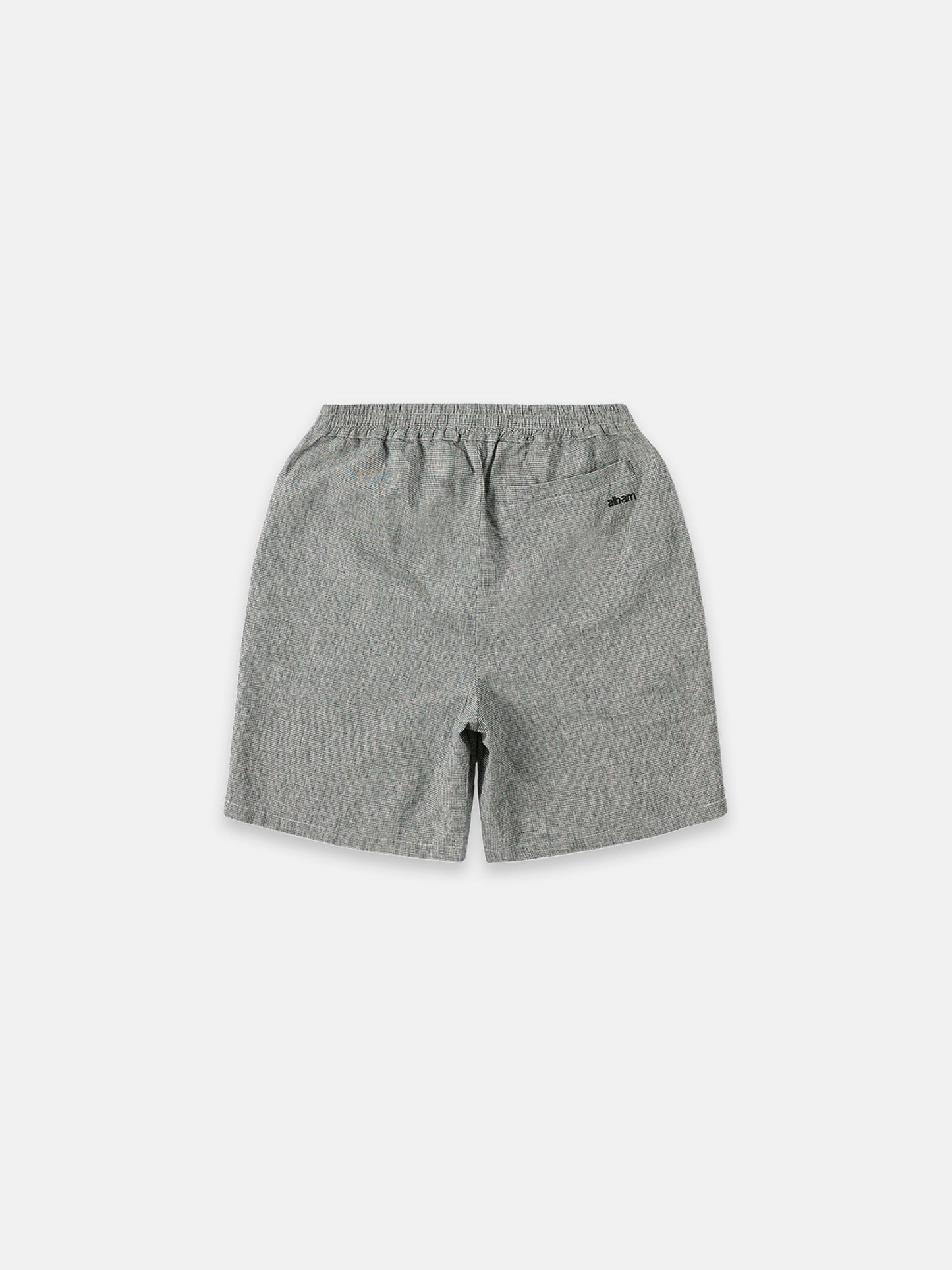 Houndstooth Standed Short in Black & Ecru