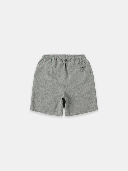 Houndstooth Standed Short in Black & Ecru