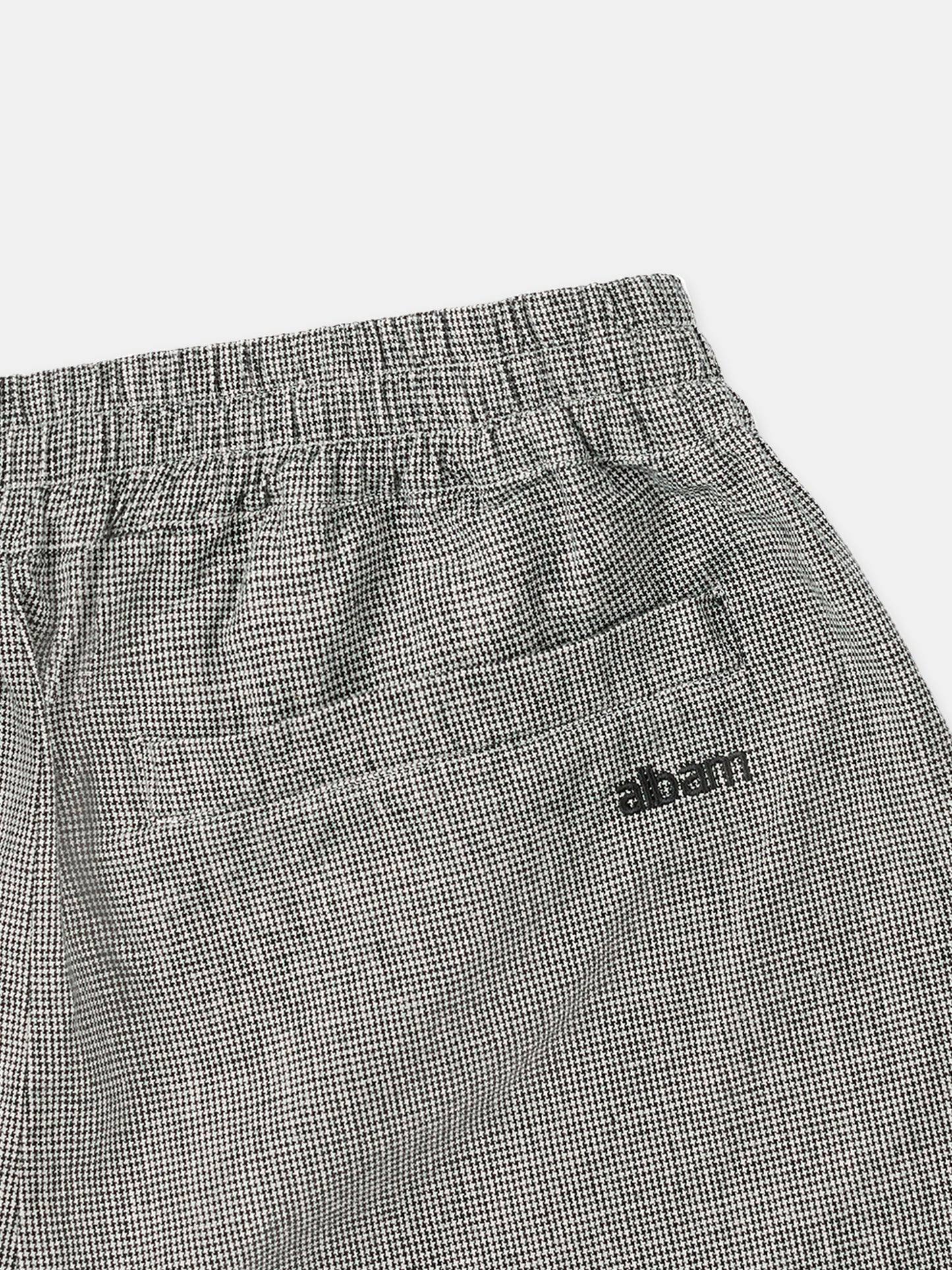 Houndstooth Standed Short in Black & Ecru
