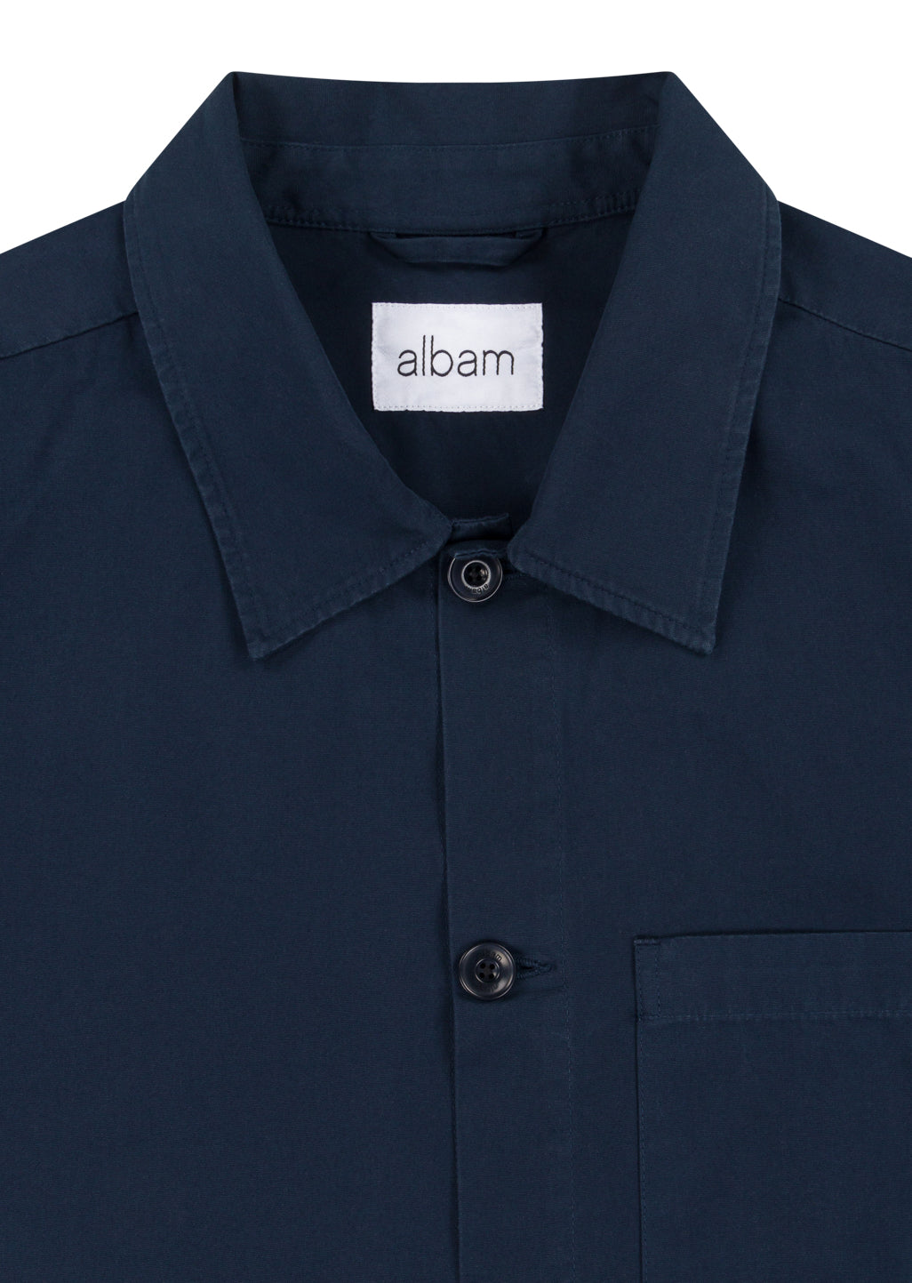 Canvas Work Shirt in Dark Navy