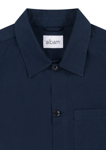 Canvas Work Shirt in Dark Navy
