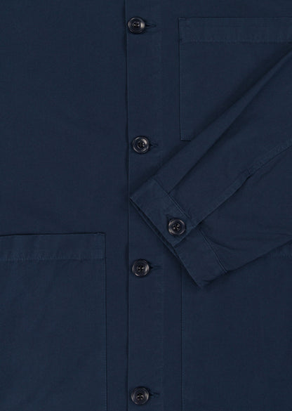 Canvas Work Shirt in Dark Navy